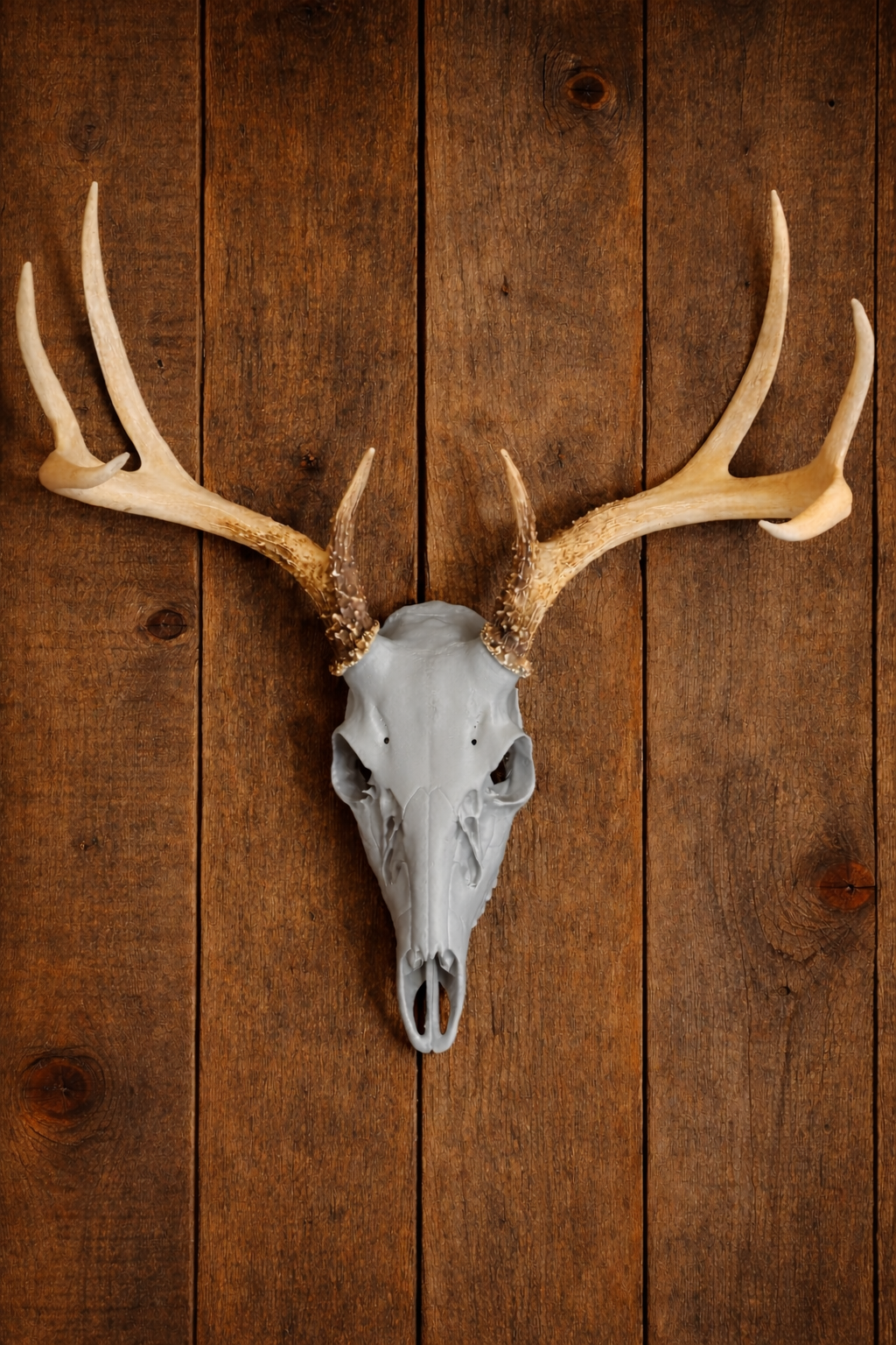 Layered Bone Co. 3D printed Euro whitetail skull