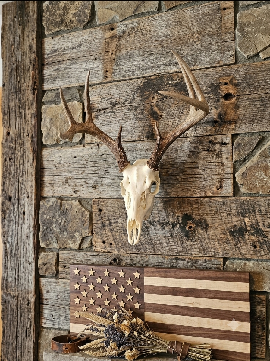 Euro Skull Wall Bracket